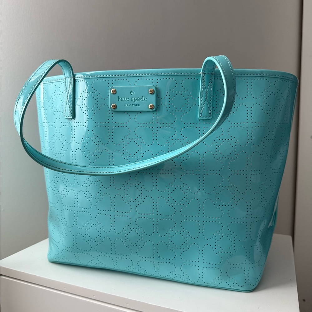 Kate Spade Harmony Metro Tote- Aqua